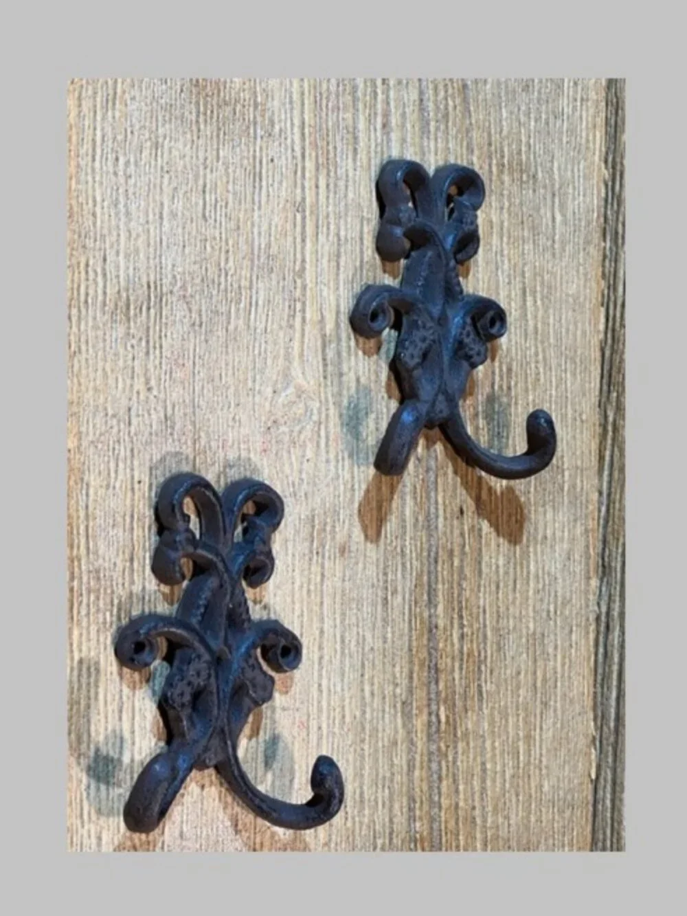Two (2) Cast Iron Antique 3 1/2